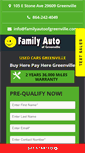 Mobile Screenshot of familyautoofgreenville.com